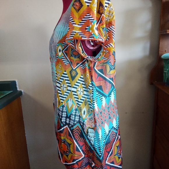 Boho Chic High Low Top - Picture 4 of 8